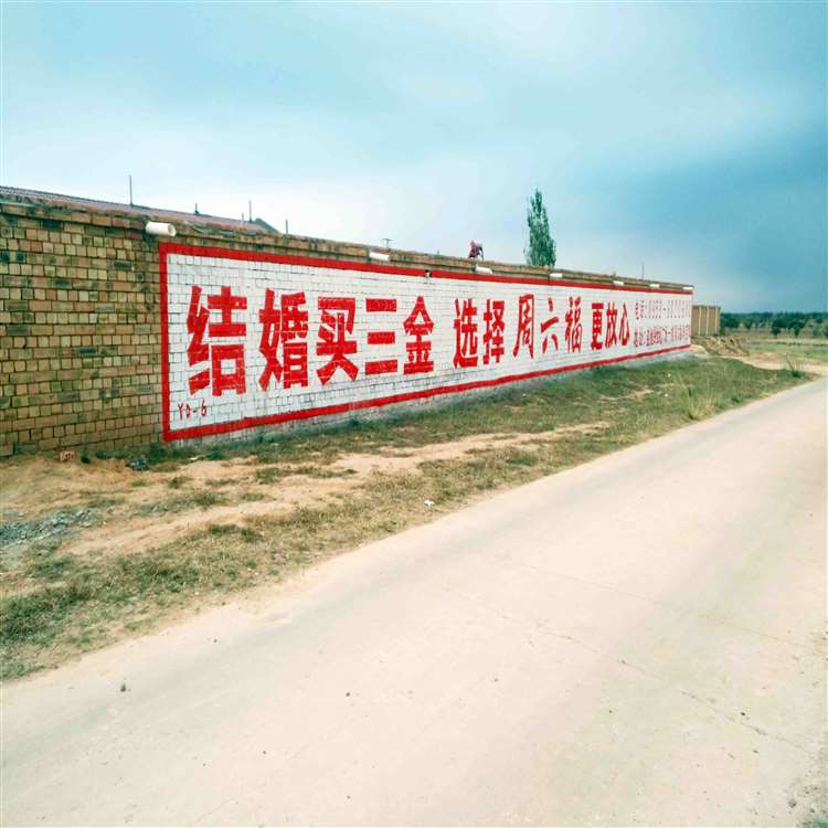 周六福盐池地区（手绘）墙体广告精选照片远景3